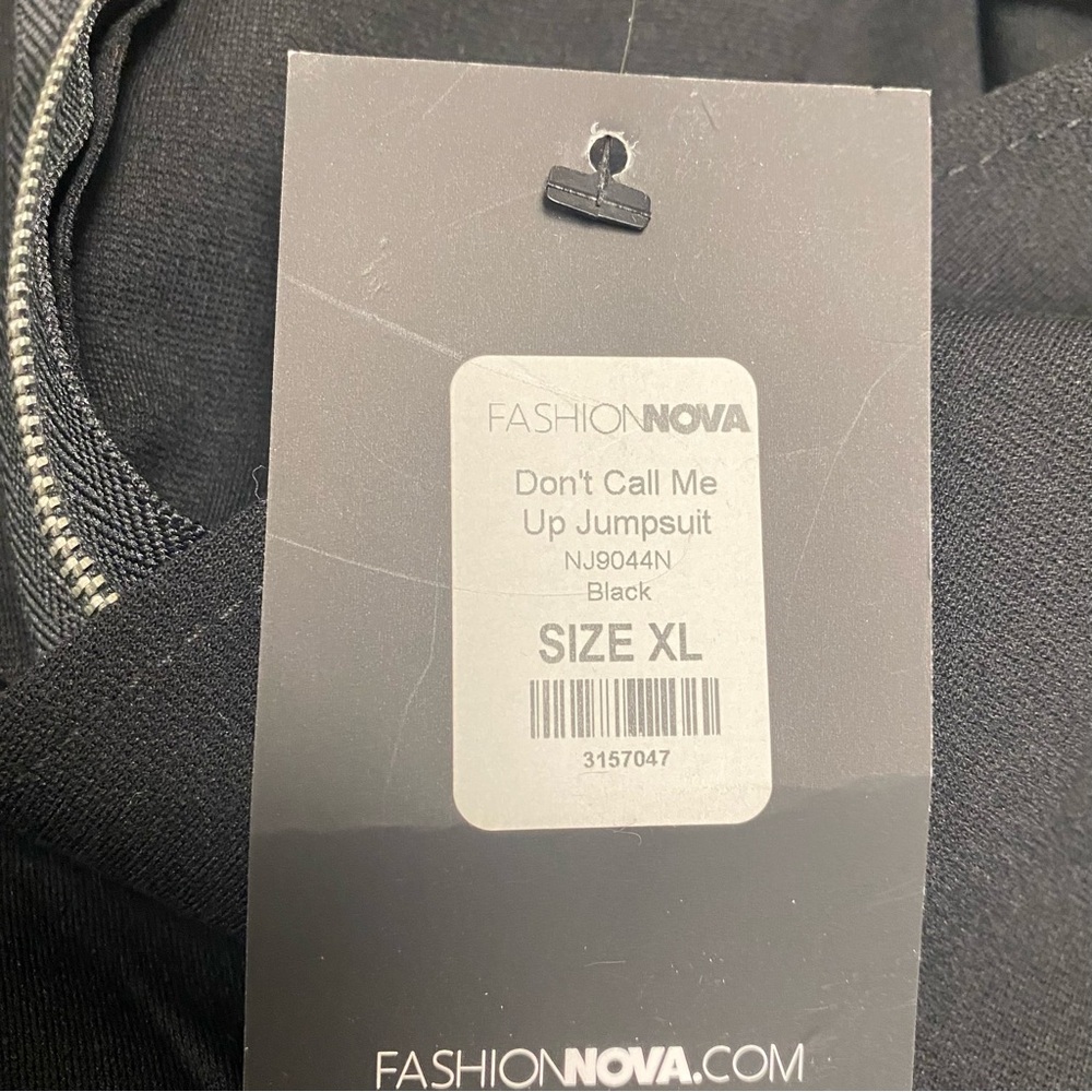 Fashion Nova Black 'Don't Call Me Up'‎ Jumpsuit - Picture 10 of 10